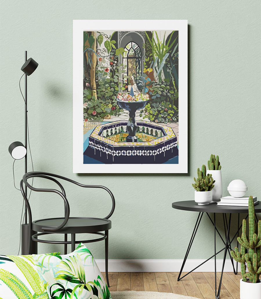 Tableau Decoratif  Marocain Charme et Élégance