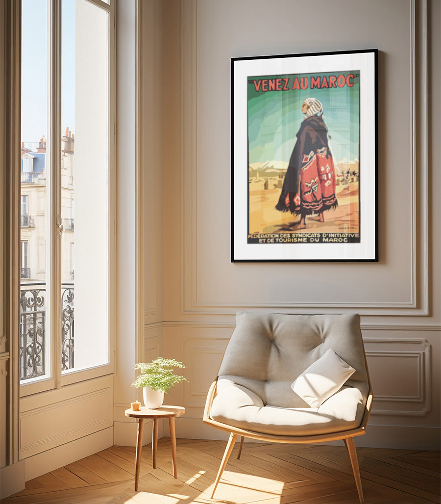 Tableau Decoratif Venez Au Maroc