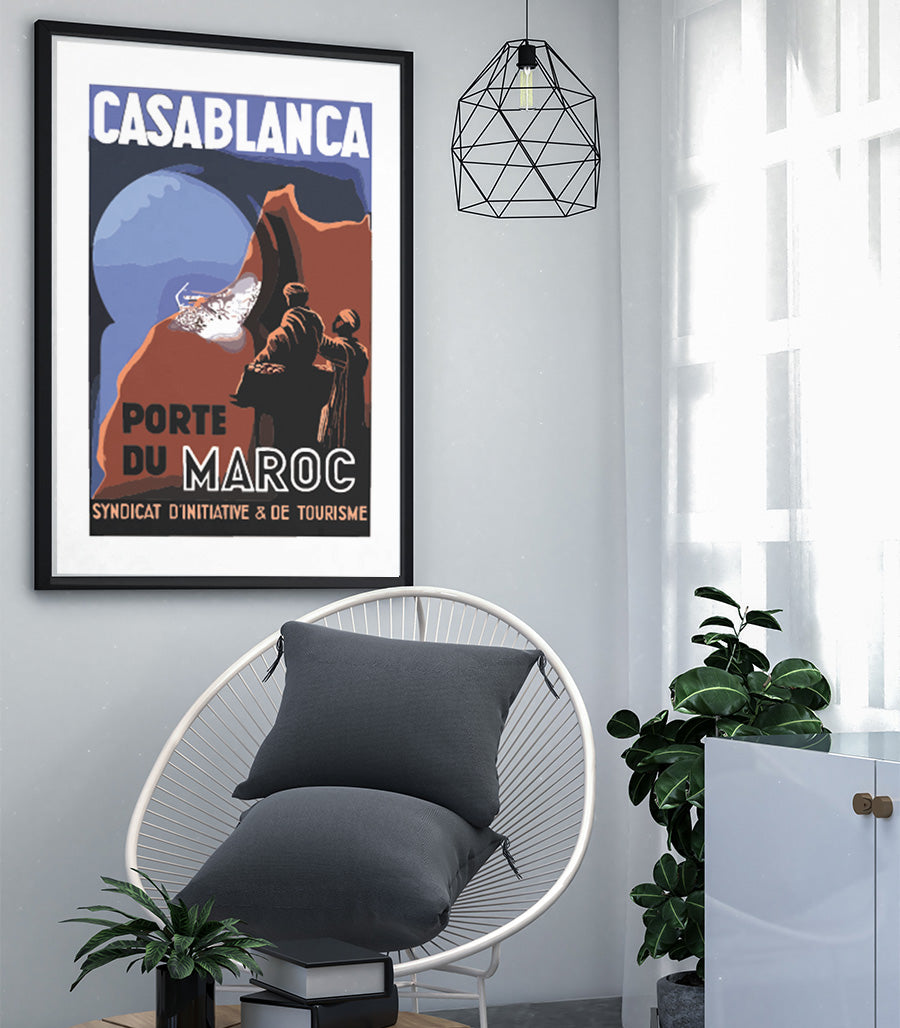 Tableau Decoratif Porte Du Maroc Casablanca