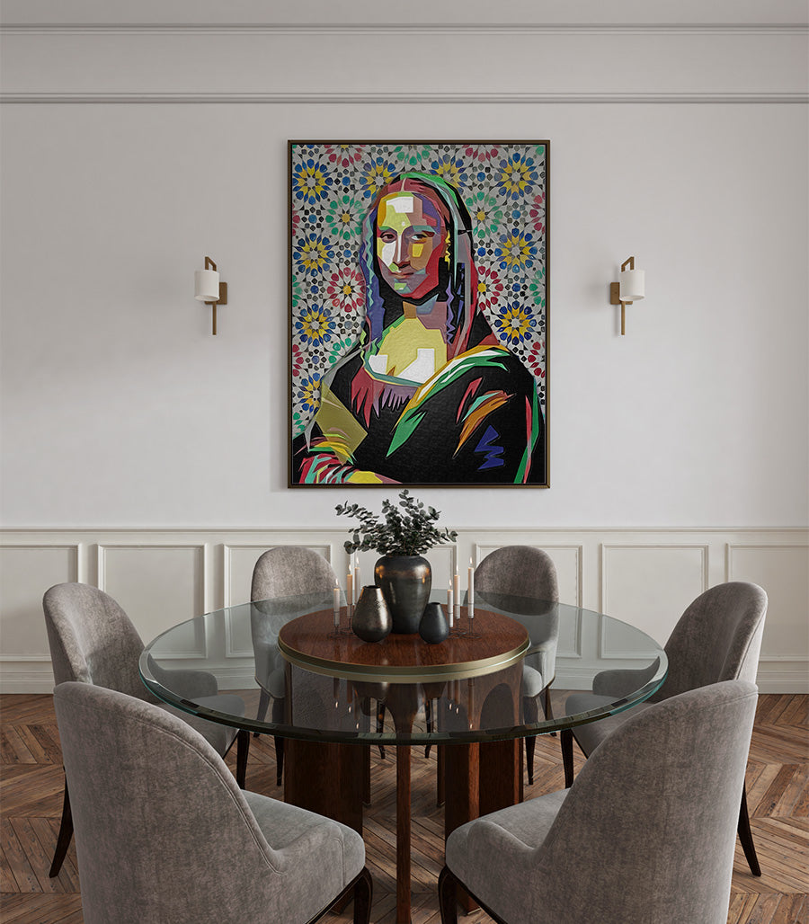 Tableau Pop Art chic moderne élégance urbaine