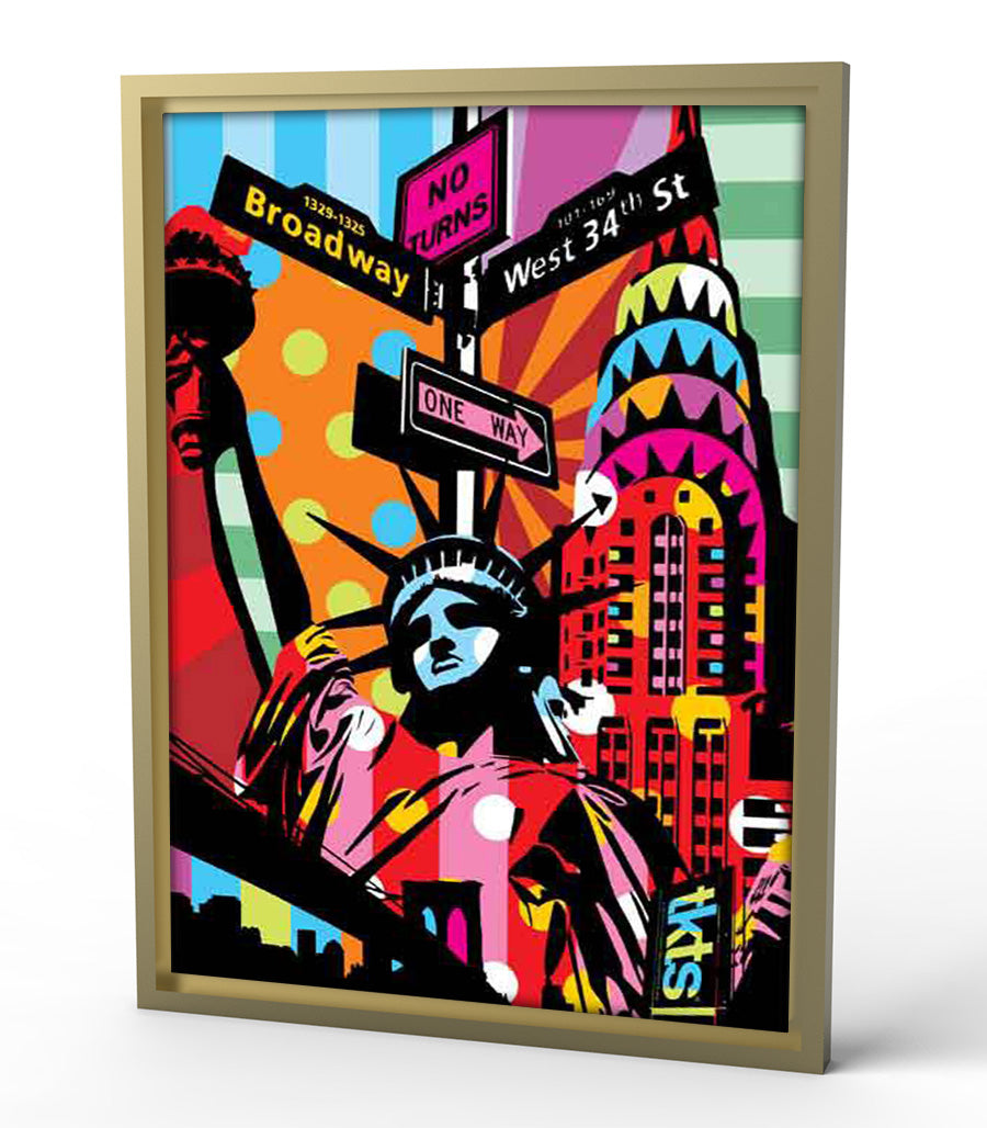 New York en Pop Art : L'Éclat du Style Urbain