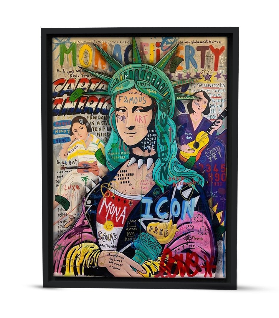 Œuvre Pop Art : L&#39;Éclat de la Culture Populaire