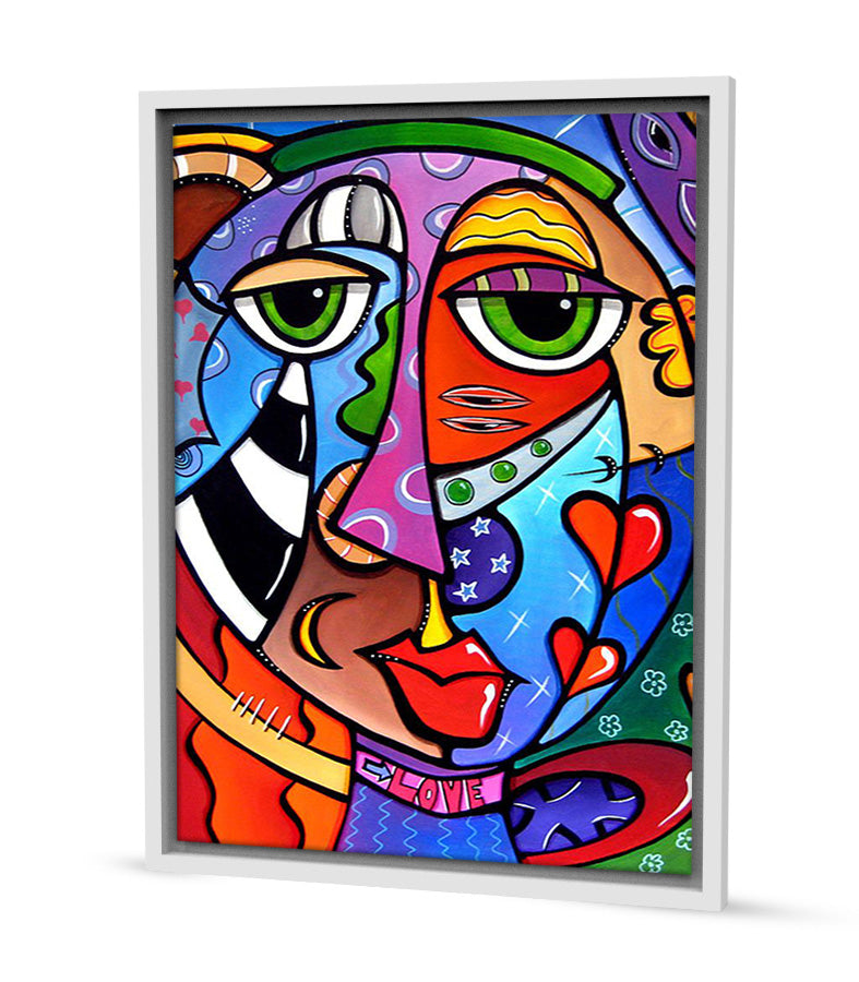 Pop Art en Voyage : Tableau Décoratif Vibrant