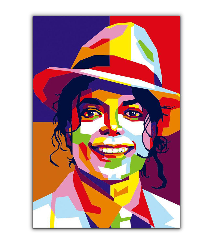 Tableau de Michael Jackson: Héritage du Roi de la Pop en WPAP