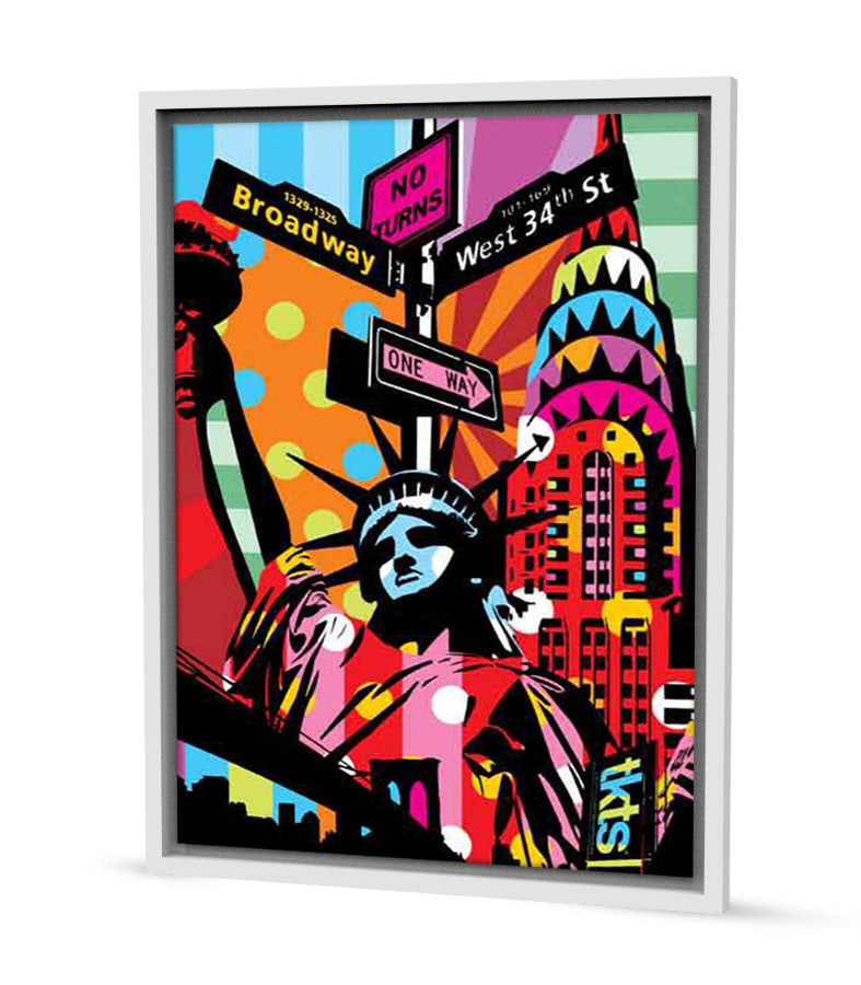 New York en Pop Art : L'Éclat du Style Urbain