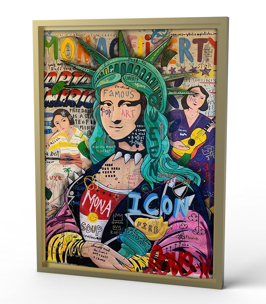 Œuvre Pop Art : L&#39;Éclat de la Culture Populaire