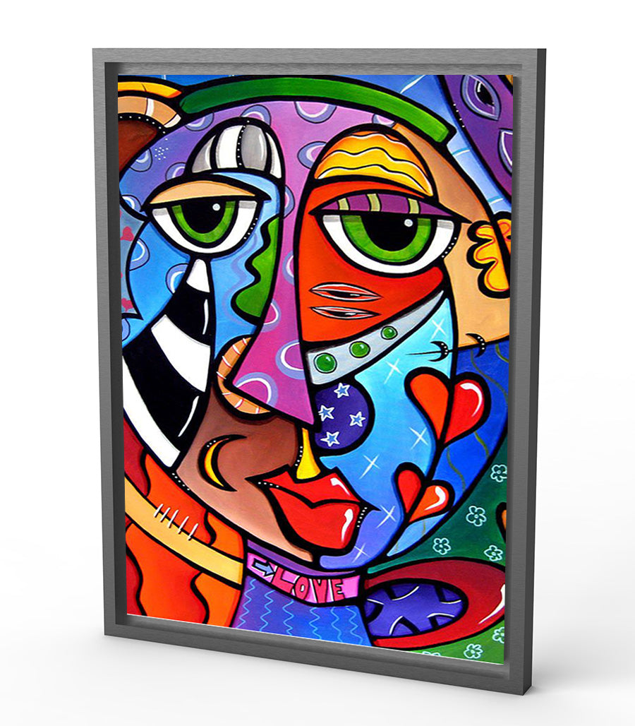 Pop Art en Voyage : Tableau Décoratif Vibrant