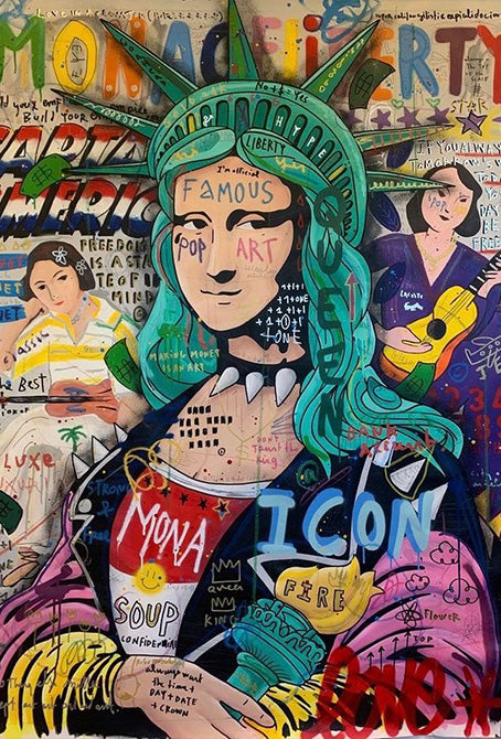 Œuvre Pop Art : L&#39;Éclat de la Culture Populaire