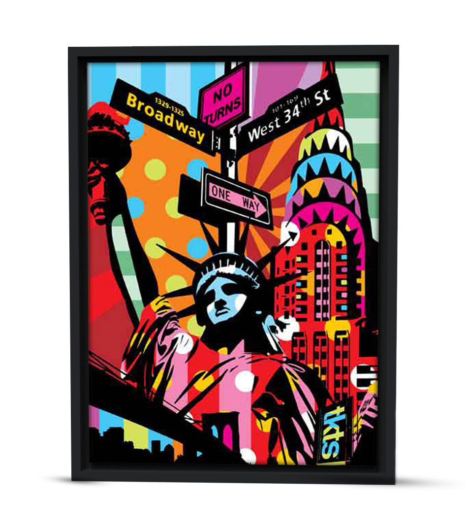 New York en Pop Art : L'Éclat du Style Urbain
