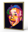 Tableau Décoratif de Albert Einstein en Pop Art