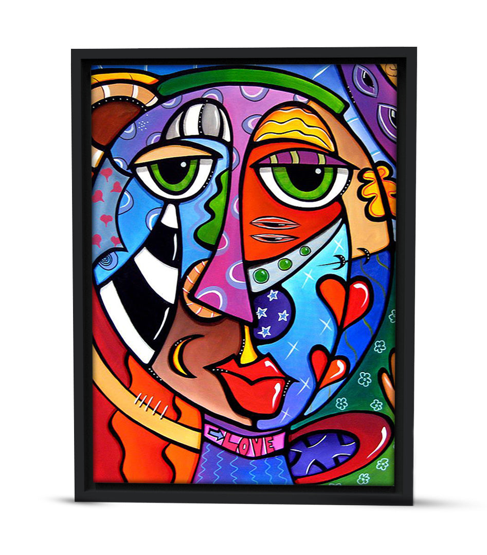 Pop Art en Voyage : Tableau Décoratif Vibrant