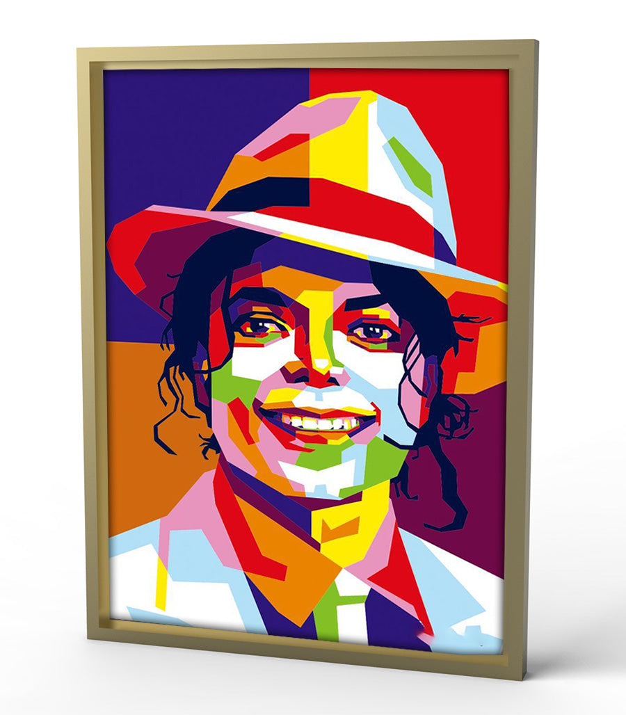Tableau de Michael Jackson: Héritage du Roi de la Pop en WPAP