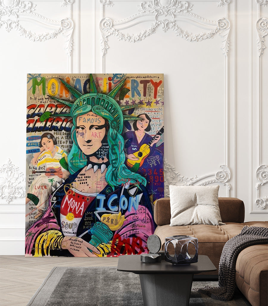 Œuvre Pop Art : L'Éclat de la Culture Populaire