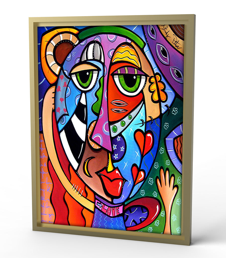 Pop Art en Voyage : Tableau Décoratif Vibrant