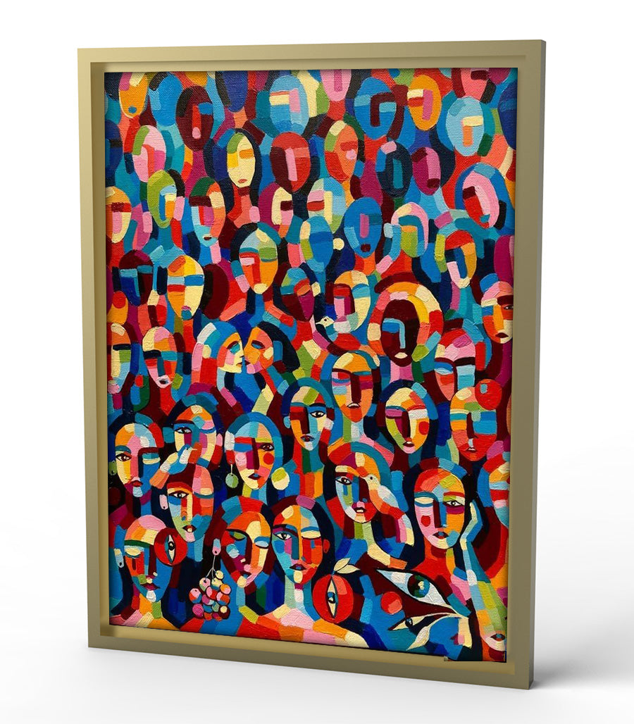 TABLEAU POP ART MAROC COULEURS ET TRADITIONS