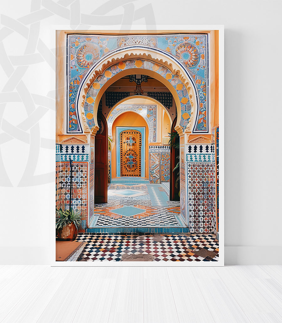 Tableau Décoratif : Splendeur de l&#39;Architecture Marocaine