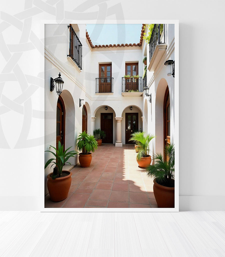 Tableau Décoratif : Reflets d’Élégance à Marrakech