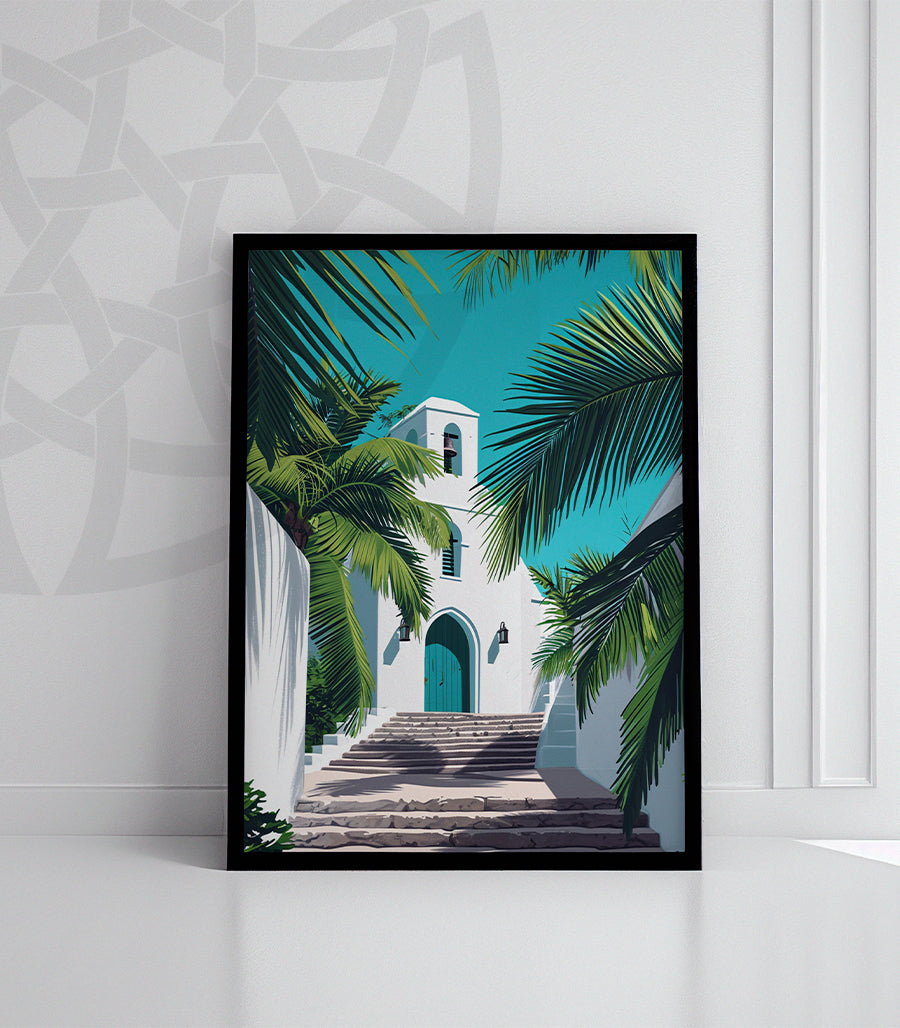 Tableau Décoratif : Lumière et Charme Méditerranéen