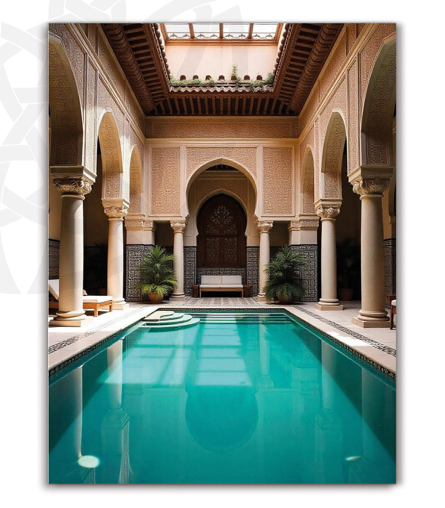 Tableau Décoratif : Palais des Rêves de Marrakech