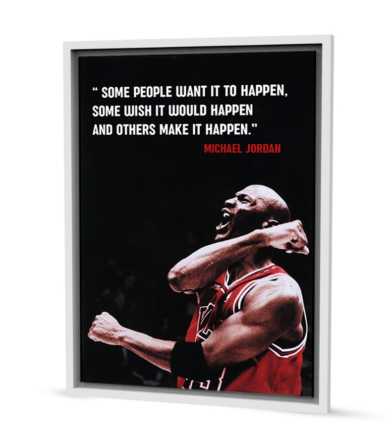 L'esprit de Michael Jordan Tableau Décoratif Moderne