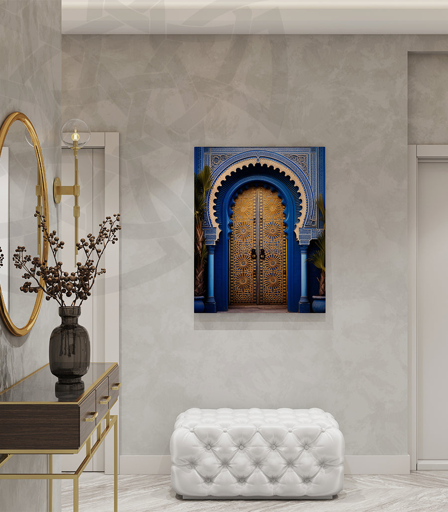 Tableau Décoratif : La Splendeur des Portes de Fès