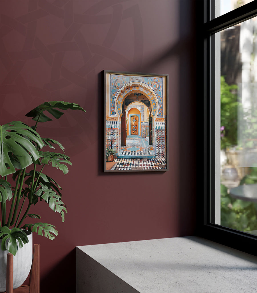 Tableau Décoratif : Splendeur de l'Architecture Marocaine