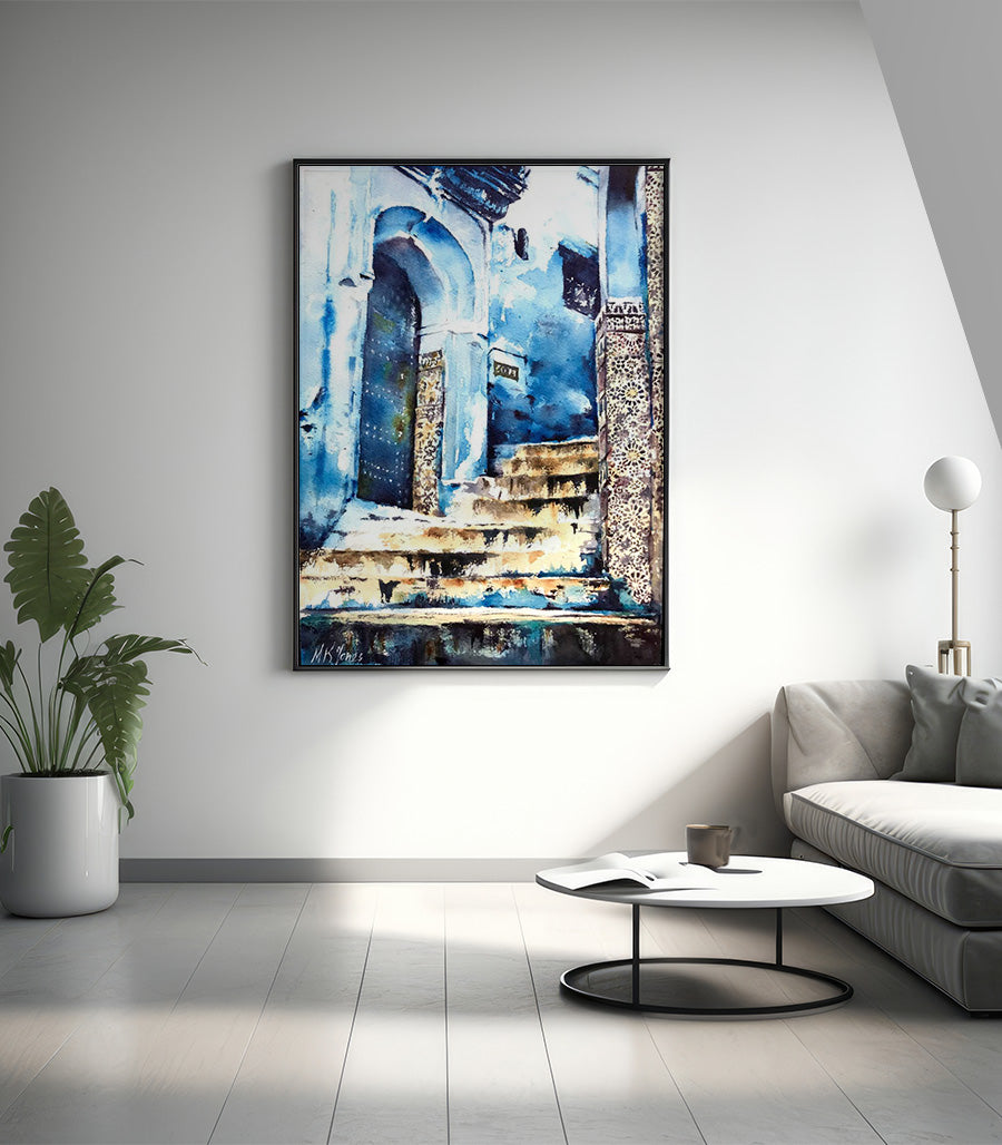 Tableau D'art Marocaine : Souffle de Meknès