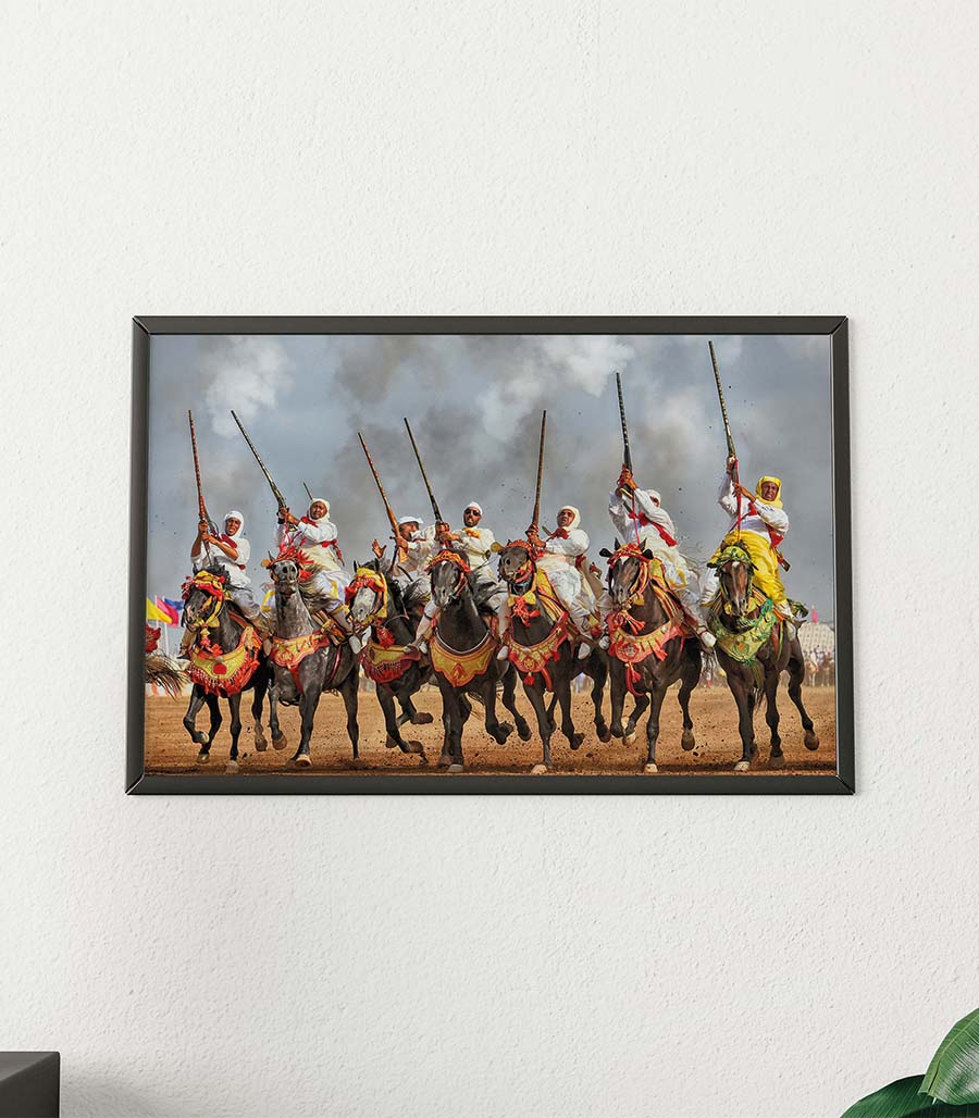 TABLEAU DÉCORATIF DE TBOURIDA ORIGINES ET SPLENDEURS DU MAROC