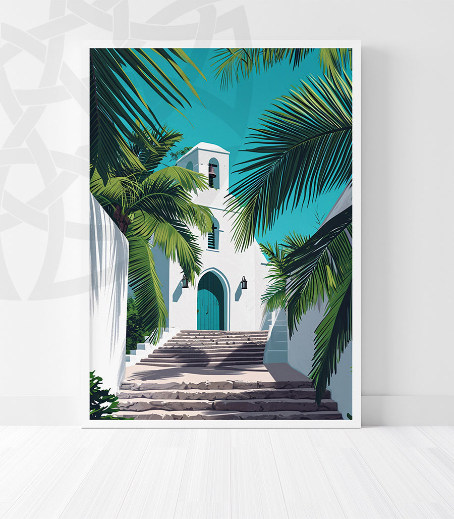 Tableau Décoratif : Lumière et Charme Méditerranéen