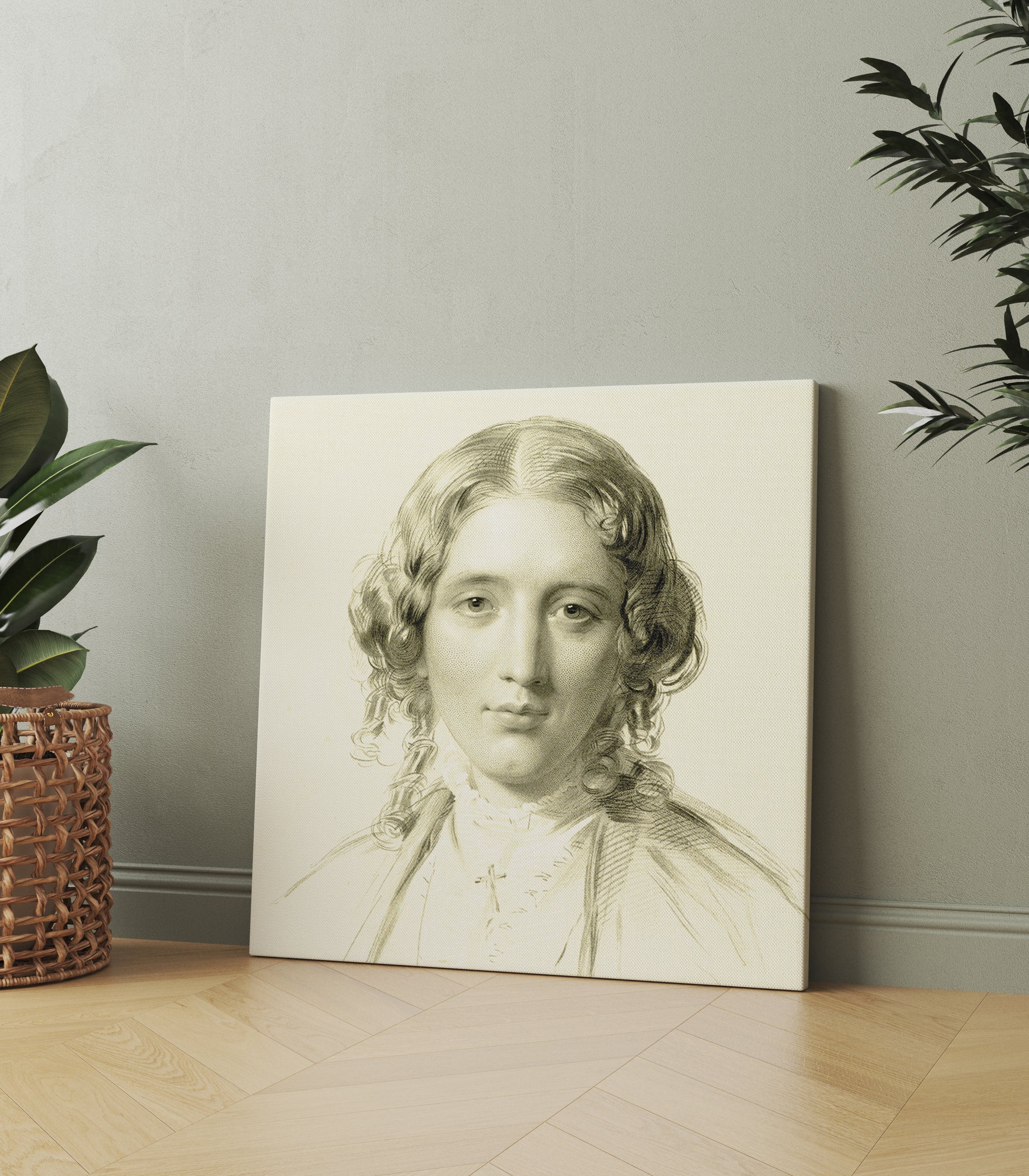 Tableau Décoratif Portrait Réimmiscent d&#39;Harriet